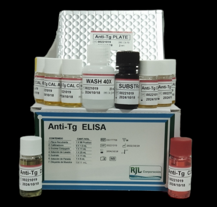 ANTI TG Tiroglobulina  Anticuerpo (96 Pruebas)