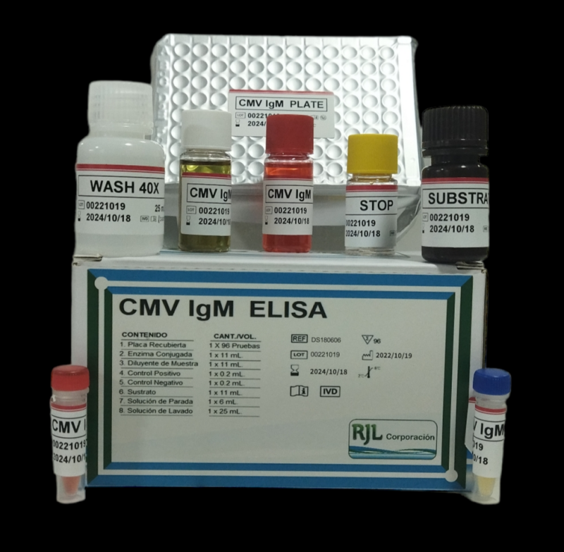 CMV IgM (96 Pruebas)
