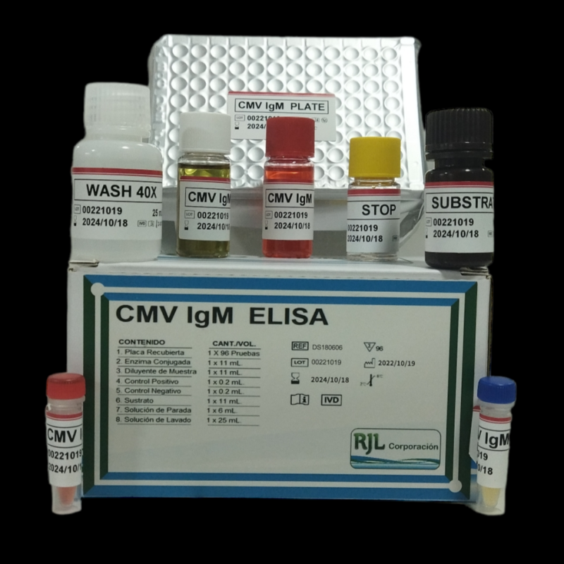 CMV IgM (96 Pruebas)