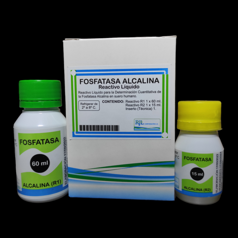 Fosfatasa Alcalina Cinética R1 (60 mL) + R2 (15 mL)