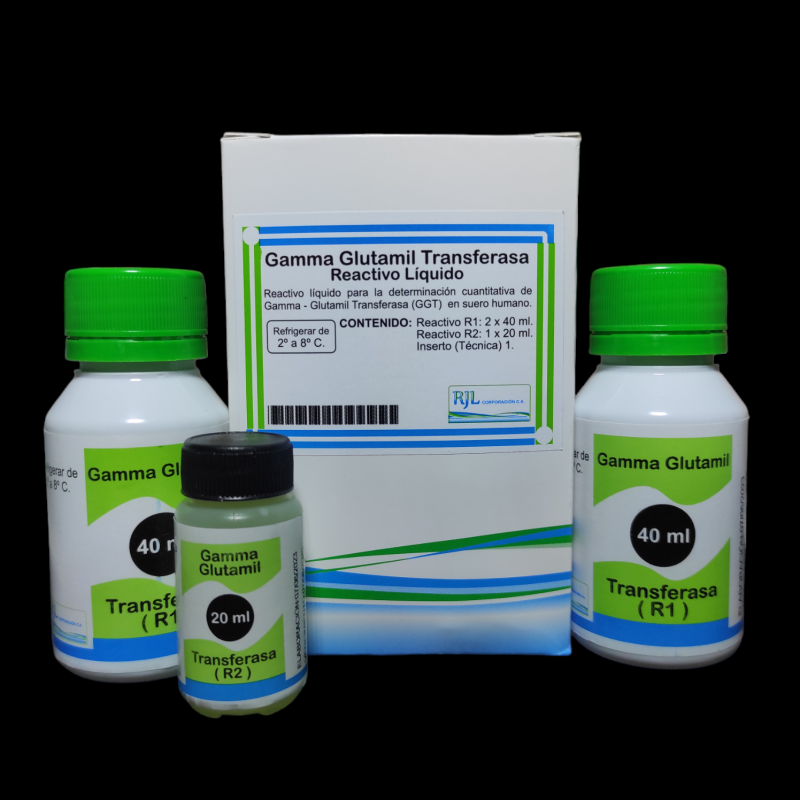 Gamma Glutamil Transferasa Cinética (GGT) R1 (40 mL) + R2 (20 mL)