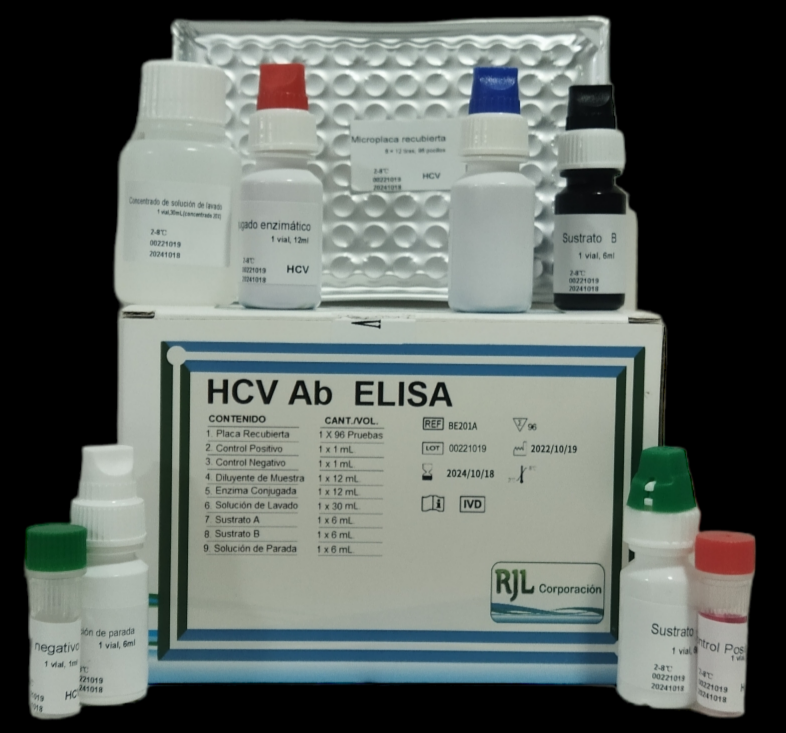 HCV Ab Hepatitis C Anticuerpos (96 Pruebas)