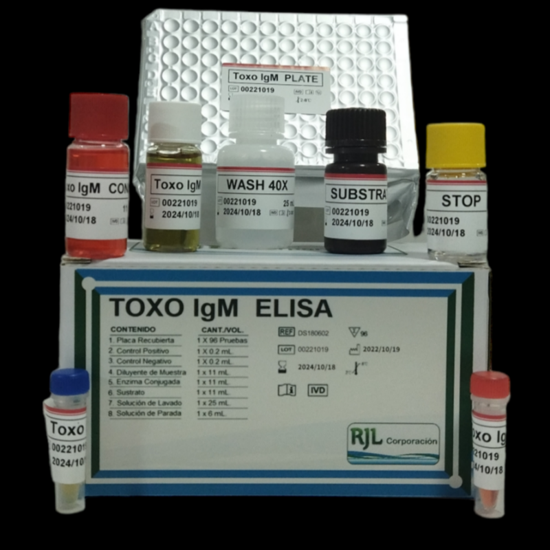 Toxo IgM (96 Pruebas)
