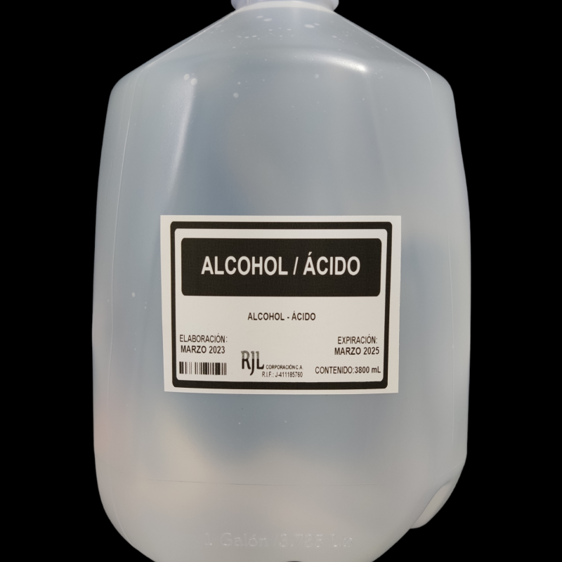 Alcohol Ácido Galón