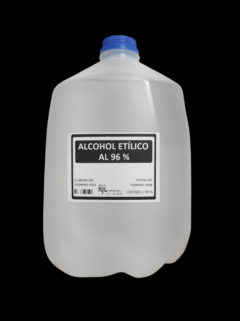 Alcohol Etílico al 96% (Absoluto) Galón