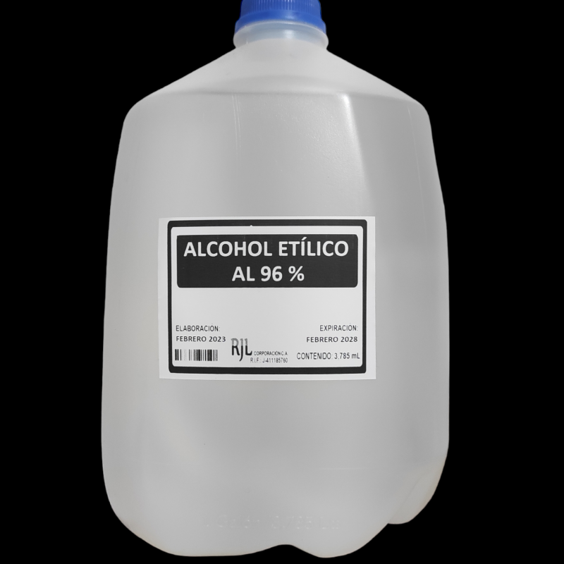 Alcohol Etílico al 96% (Absoluto) Galón