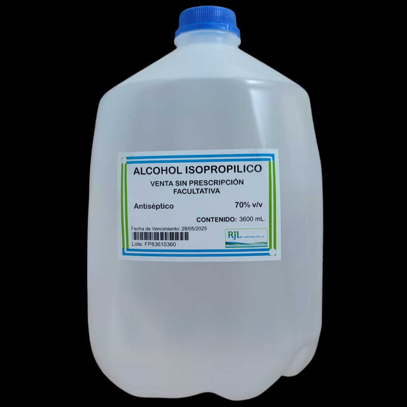 Alcohol Isopropílico al 70% Galón