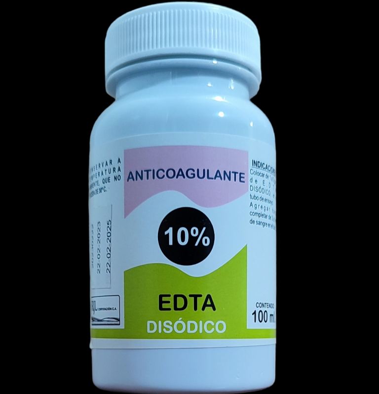 Anticoagulante E.D.T.A. Disódico 100 ml
