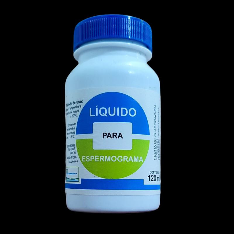 Líquido para Espermograma 120 ml