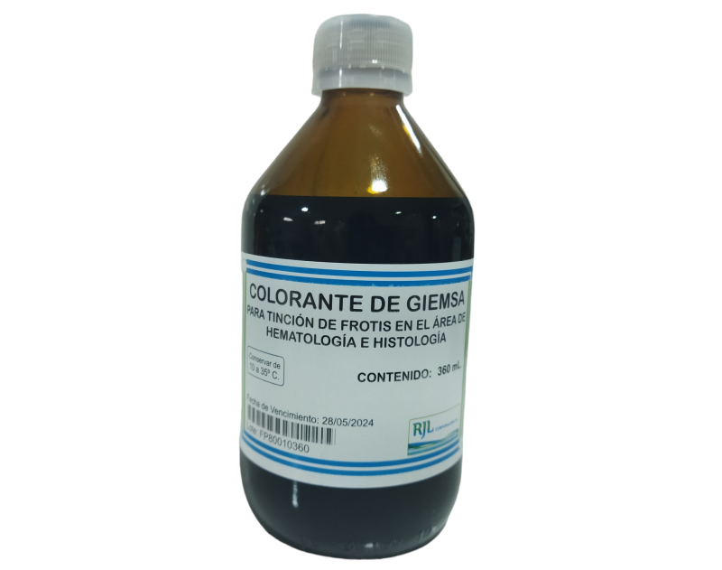 Colorante de Giemsa 360 ml