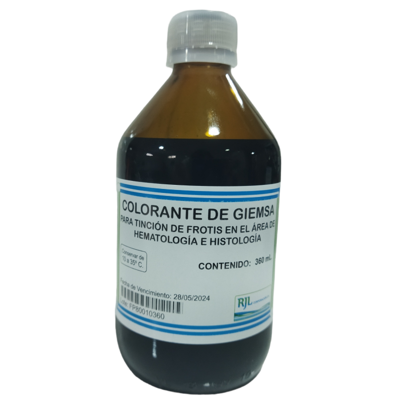 Colorante de Giemsa 360 ml