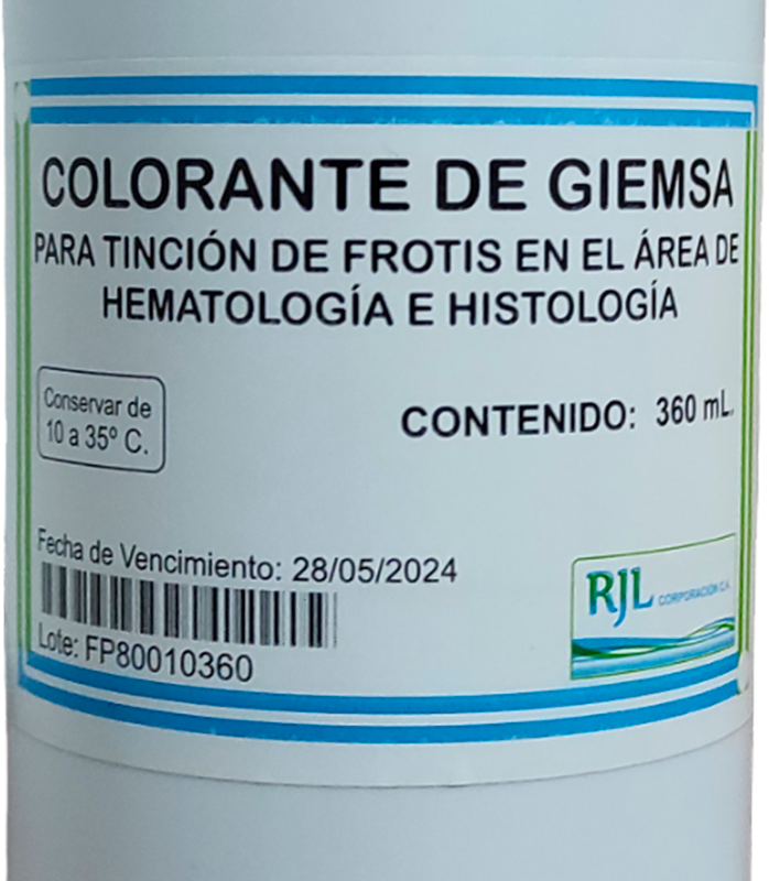 Colorante de giemsa litro
