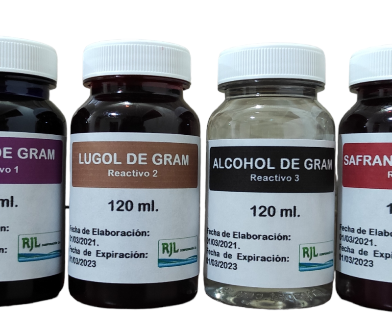 Kit Tinción de Gram 4 x 120 ml