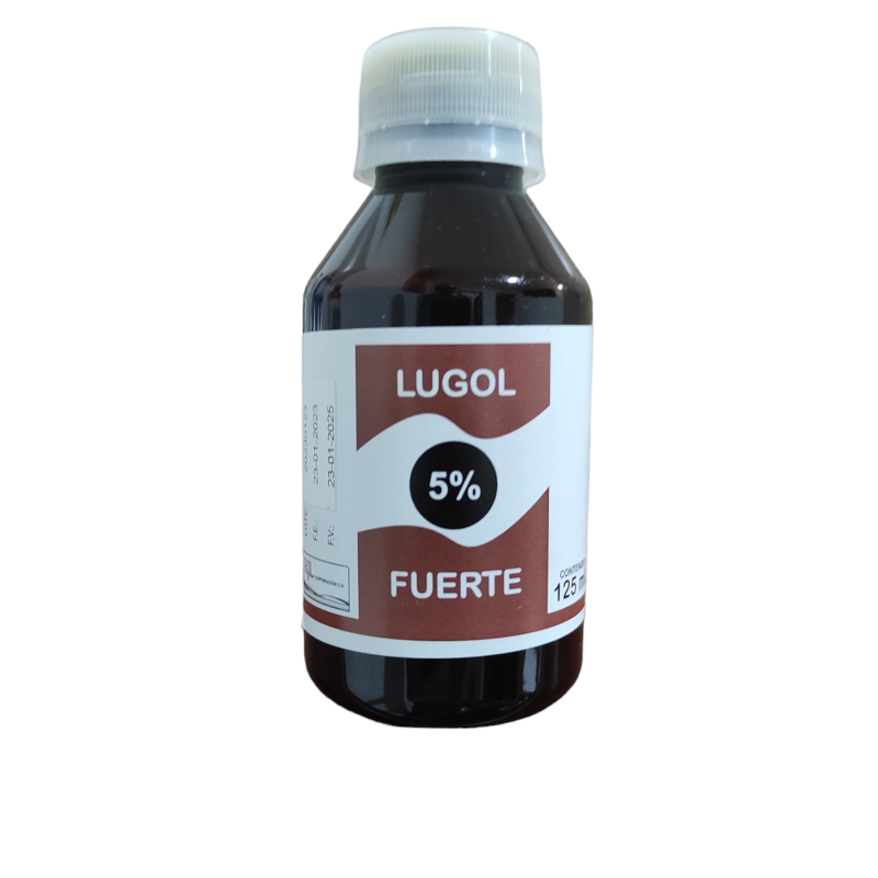 Lugol Fuerte al 5% 125 ml