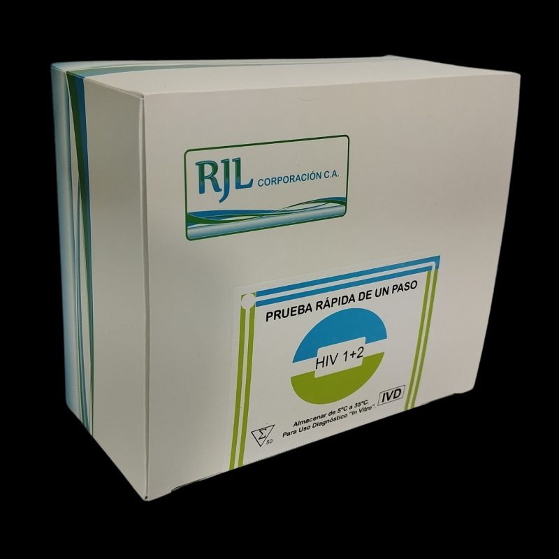 Prueba Rápida de HIV (1+2) x 50  Pruebas (Suero/Plasma/Sangre Total)