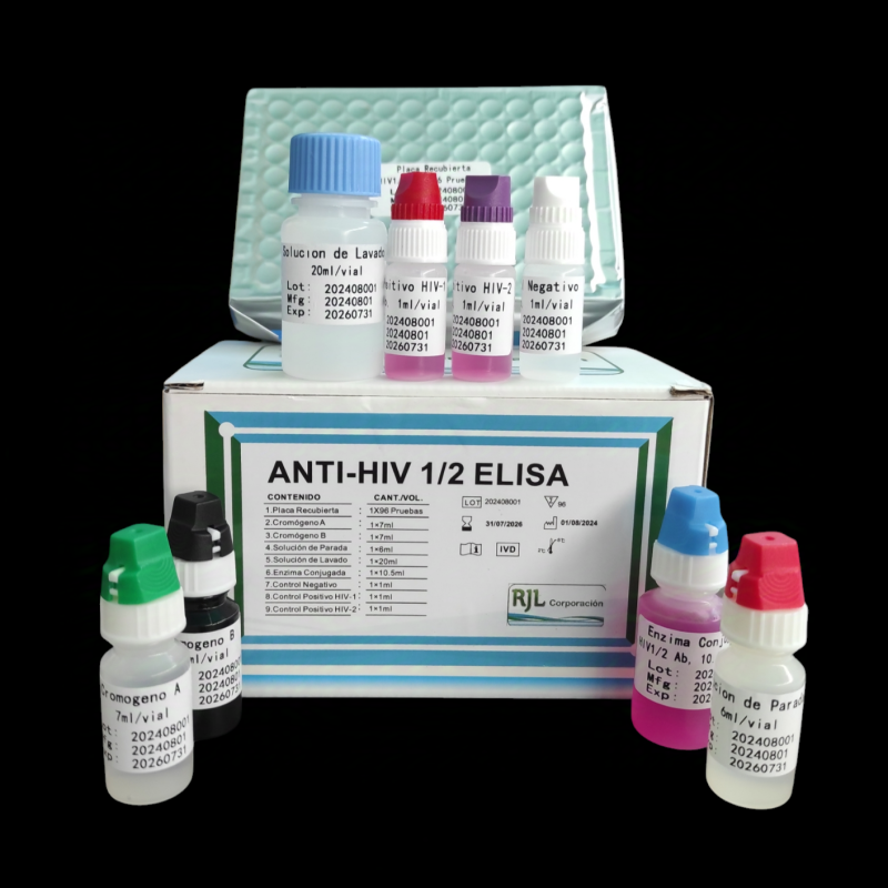HIV 1/2 Anticuerpos (96 Pruebas)