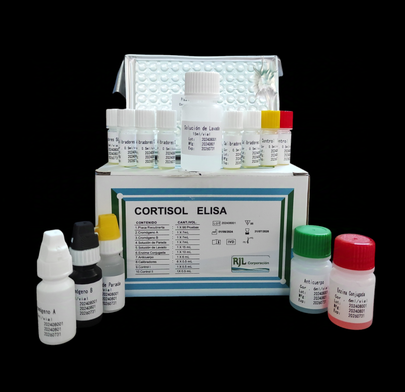 Cortisol (96 Pruebas)