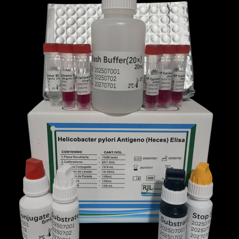 Helicobacter Pylori Antígeno Cuantificada Heces (96 Pruebas)