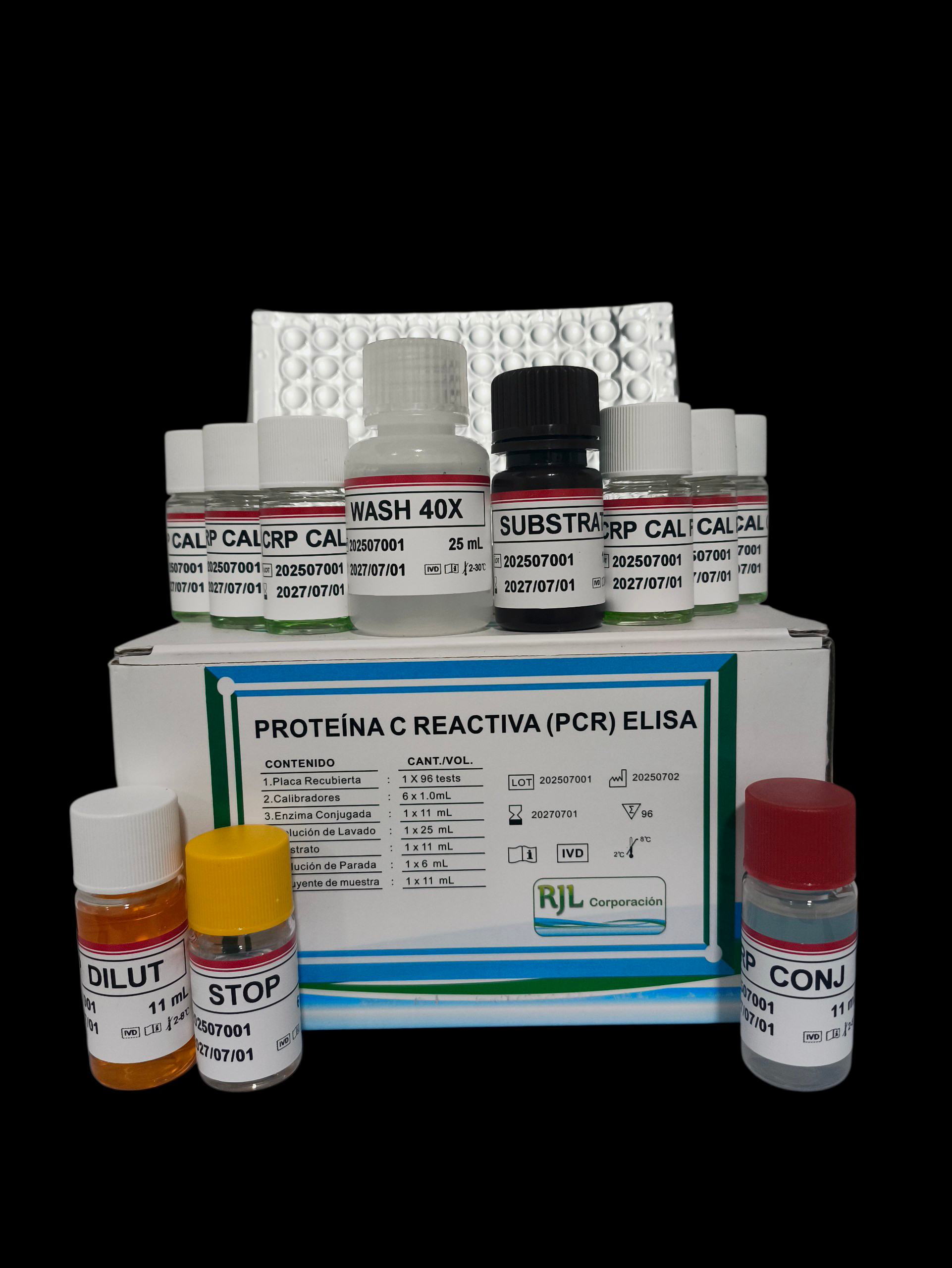 Proteína C Reactiva Cuantificada (96 Pruebas)