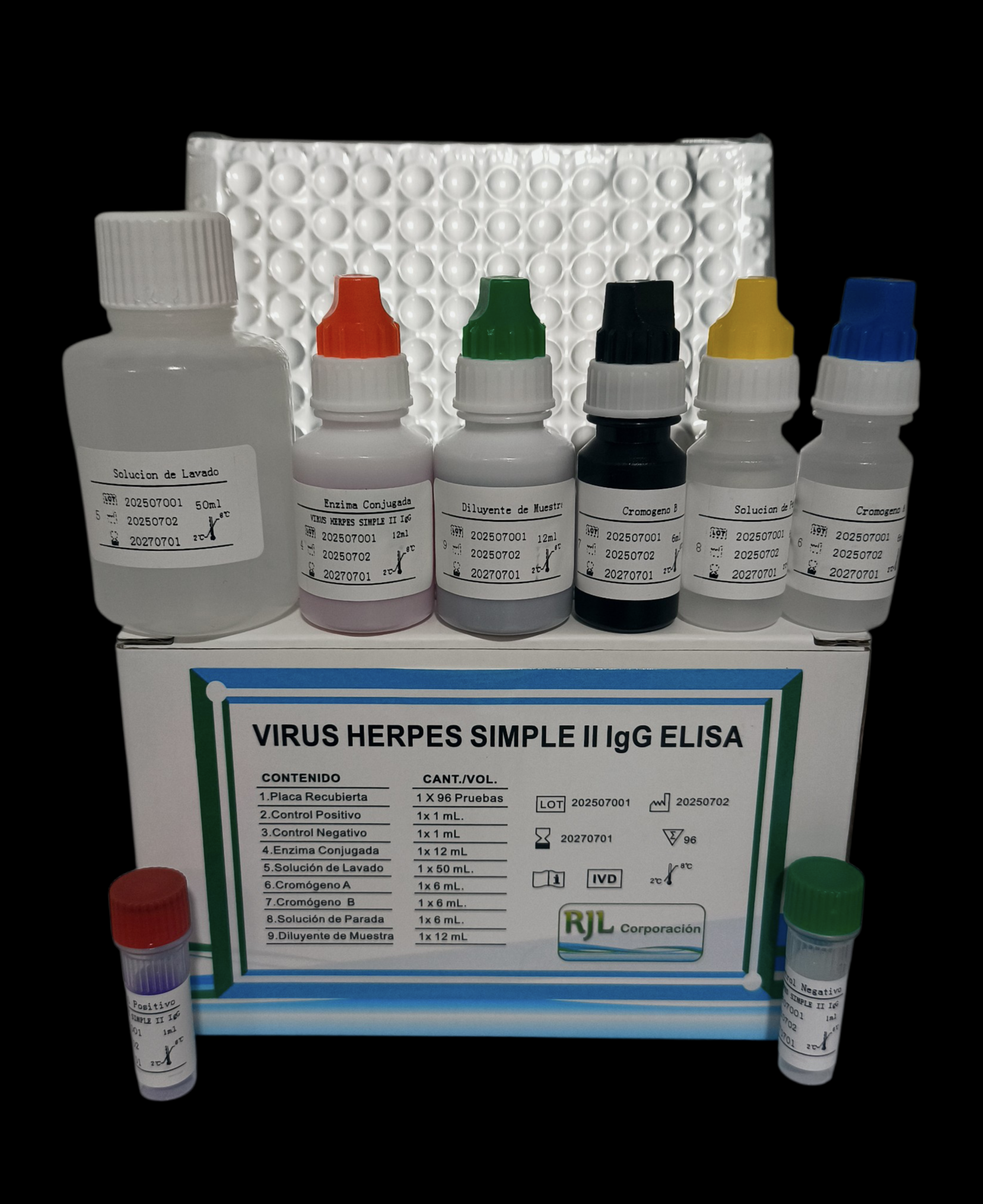 Herpes Simple II IgG (96 Pruebas)