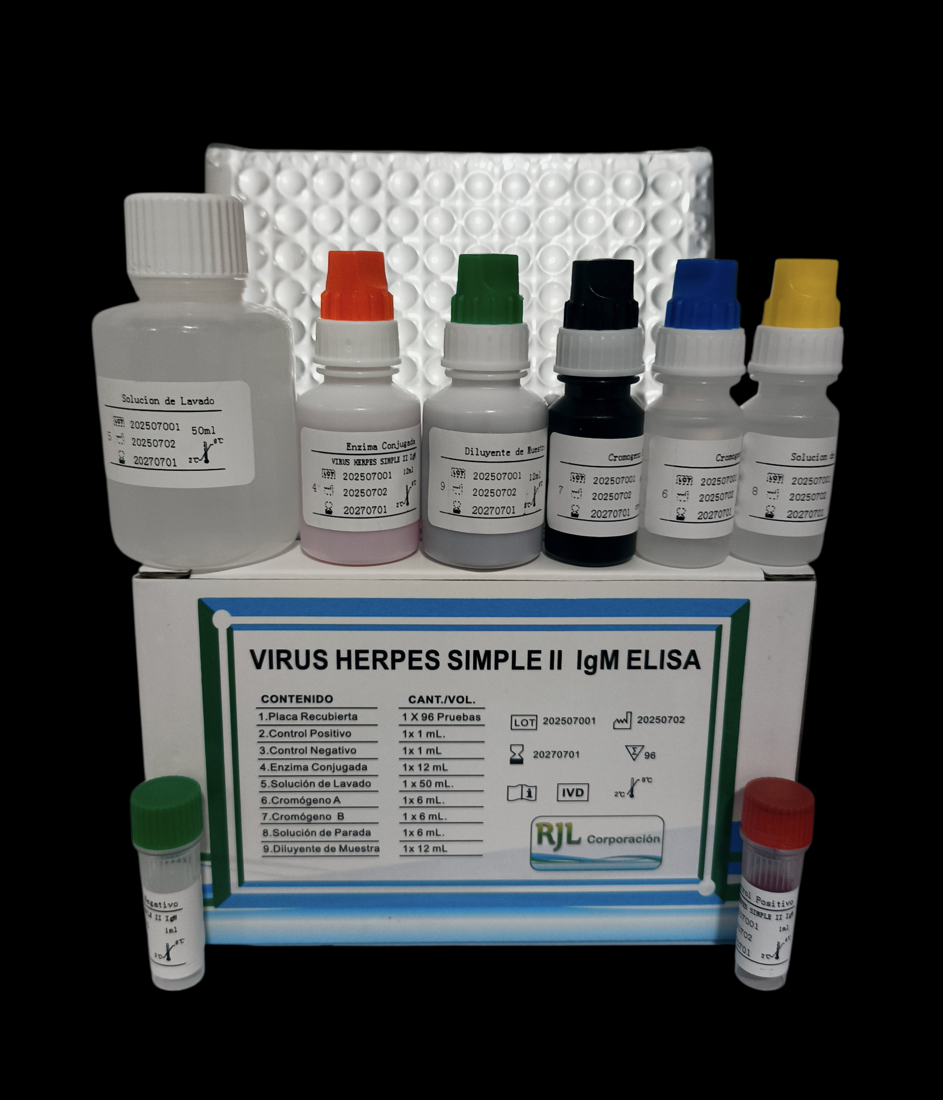 Herpes Simple II IgM (96 Pruebas)