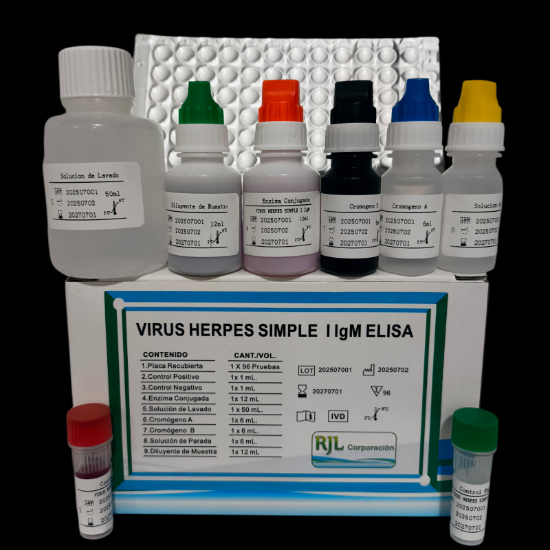 Herpes Simple I IgM (96 Pruebas)
