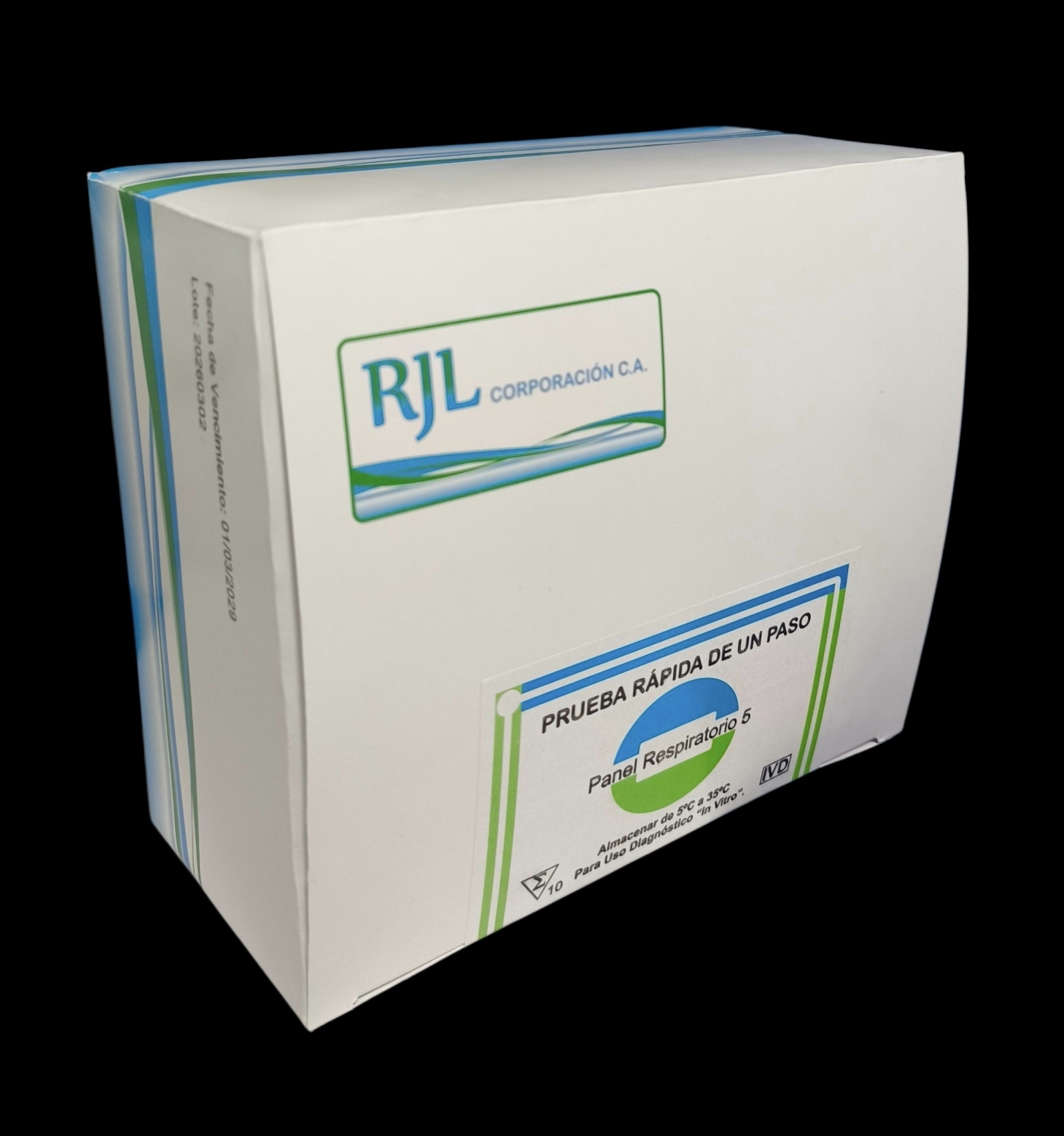 Panel Respiratorio COVID-19/INFLUENZA A+B/ADV/RSV/MP x 10 Pruebas